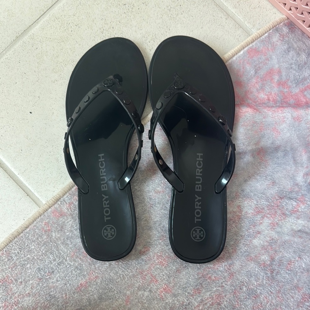 Tory Burch Black Minimalist Sandals